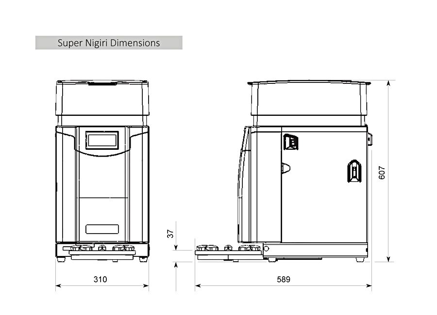 Nigiri Robot Detail 2